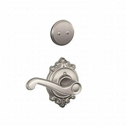 Schlage F94-FLA-BRK-LH F-Series Flair Lever Left Hand Dummy Interior Pack