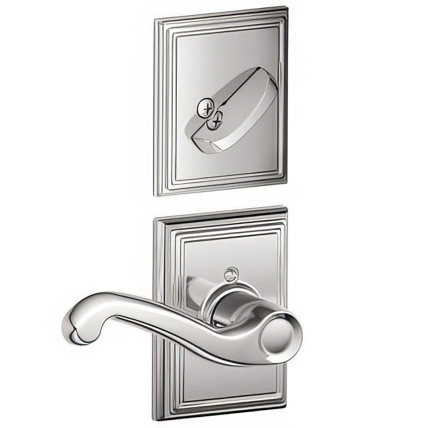 Schlage F94-FLA-ADD-RH F-Series Flair Lever Right Hand Dummy Interior Pack