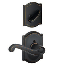 Schlage F94-FLA-CAM-RH Flair Lever Right Hand Dummy Interior Pack