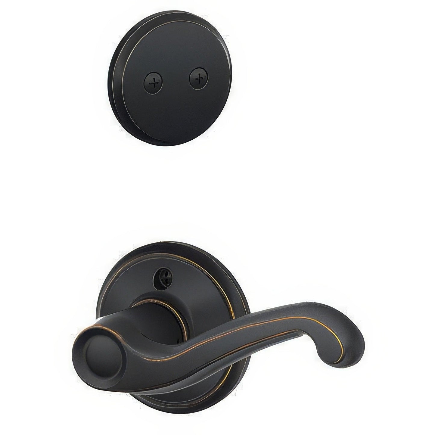 Schlage F94-FLA-LH Flair Lever Left Hand Dummy Interior Pack