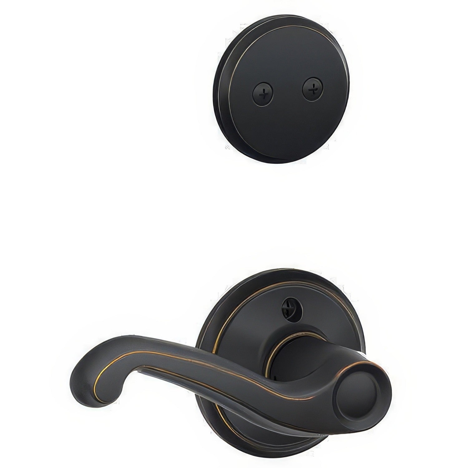 Schlage F94-FLA-RH Flair Lever Right Hand Dummy Interior Pack.