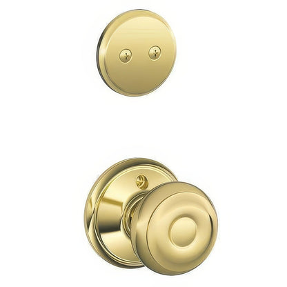Schlage F94-GEO Georgian Knob Dummy Interior Pack