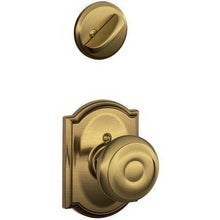 Schlage F94-GEO-CAM F-Series Georgian Knob Dummy Interior Pack