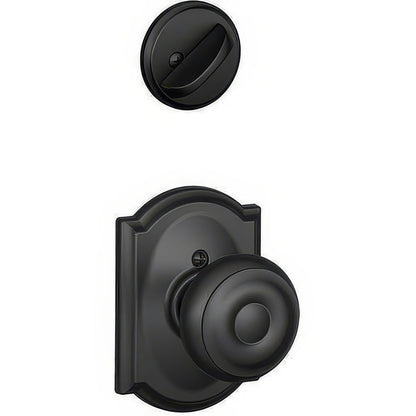 Schlage F94-GEO-CAM F-Series Georgian Knob Dummy Interior Pack