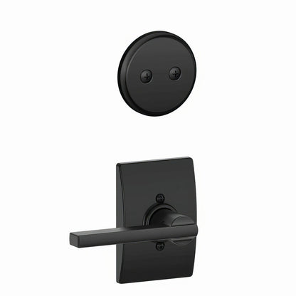Schlage F94-LAT-CEN F-Series Latitude Lever Dummy Interior Pack