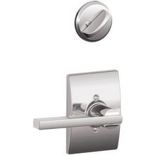 Schlage F94-LAT-CEN F-Series Latitude Lever Dummy Interior Pack