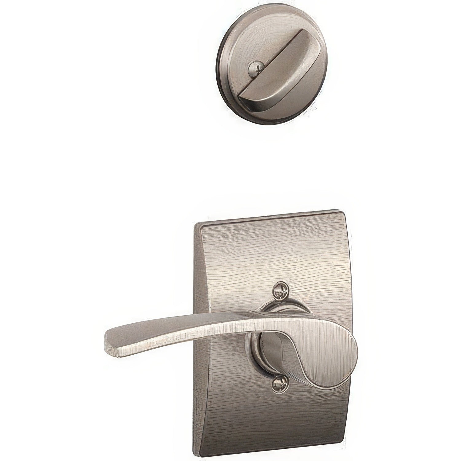 Schlage F94-MER-CEN-RH F-Series Merano Lever Right Hand Dummy Interior Pack