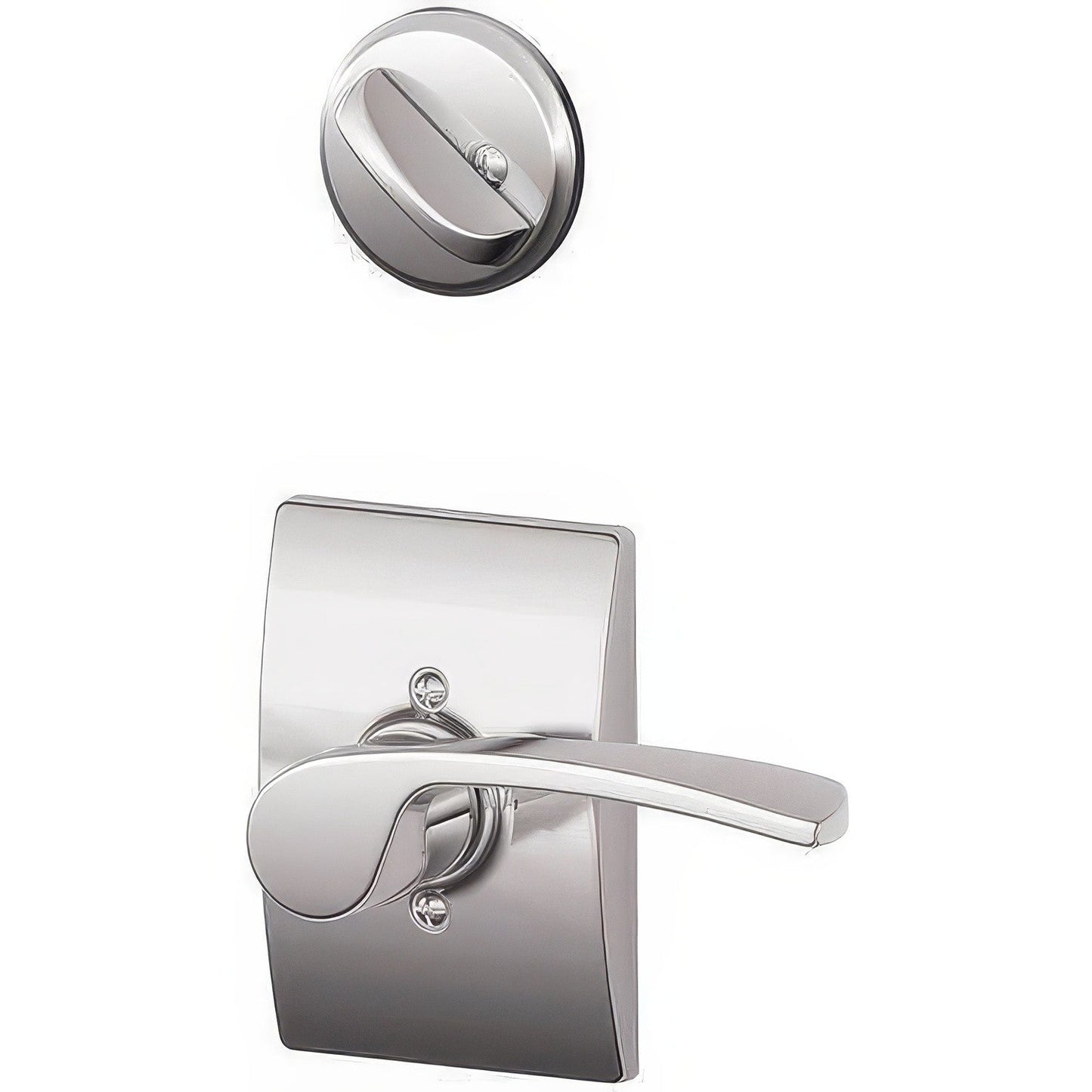 Schlage F94-MER-CEN-LH F-Series Merano Lever Left Hand Dummy Interior Pack