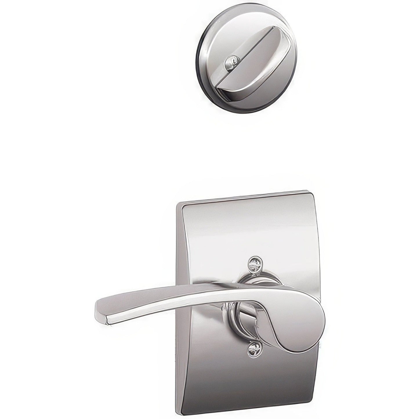 Schlage F94-MER-CEN-RH F-Series Merano Lever Right Hand Dummy Interior Pack