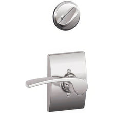Schlage F94-MER-CEN-RH F-Series Merano Lever Right Hand Dummy Interior Pack