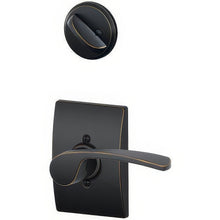 Schlage F94-MER-CEN-LH F-Series Merano Lever Left Hand Dummy Interior Pack