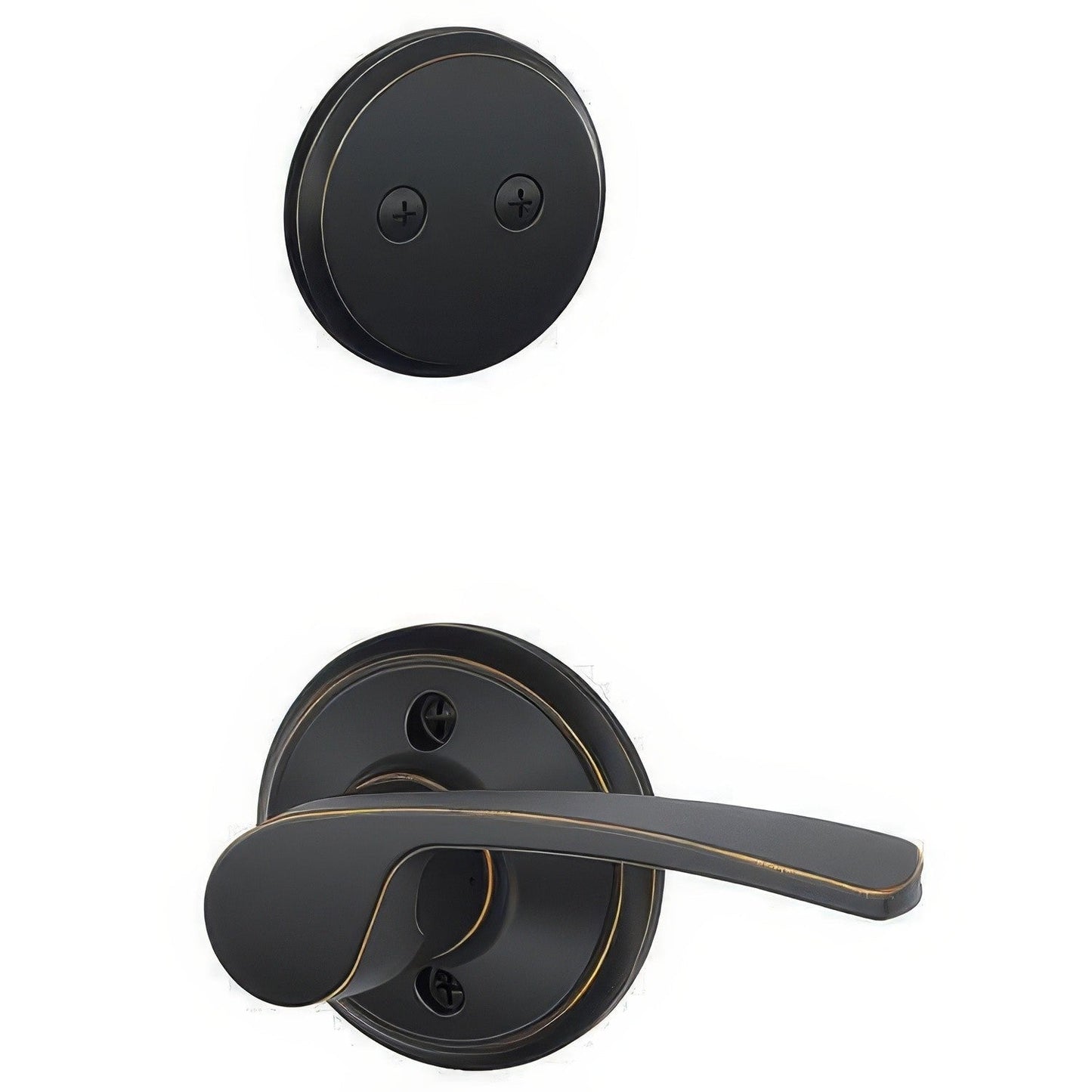 Schlage F94-MER-LH Merano Lever Left Hand Dummy Interior Pack.