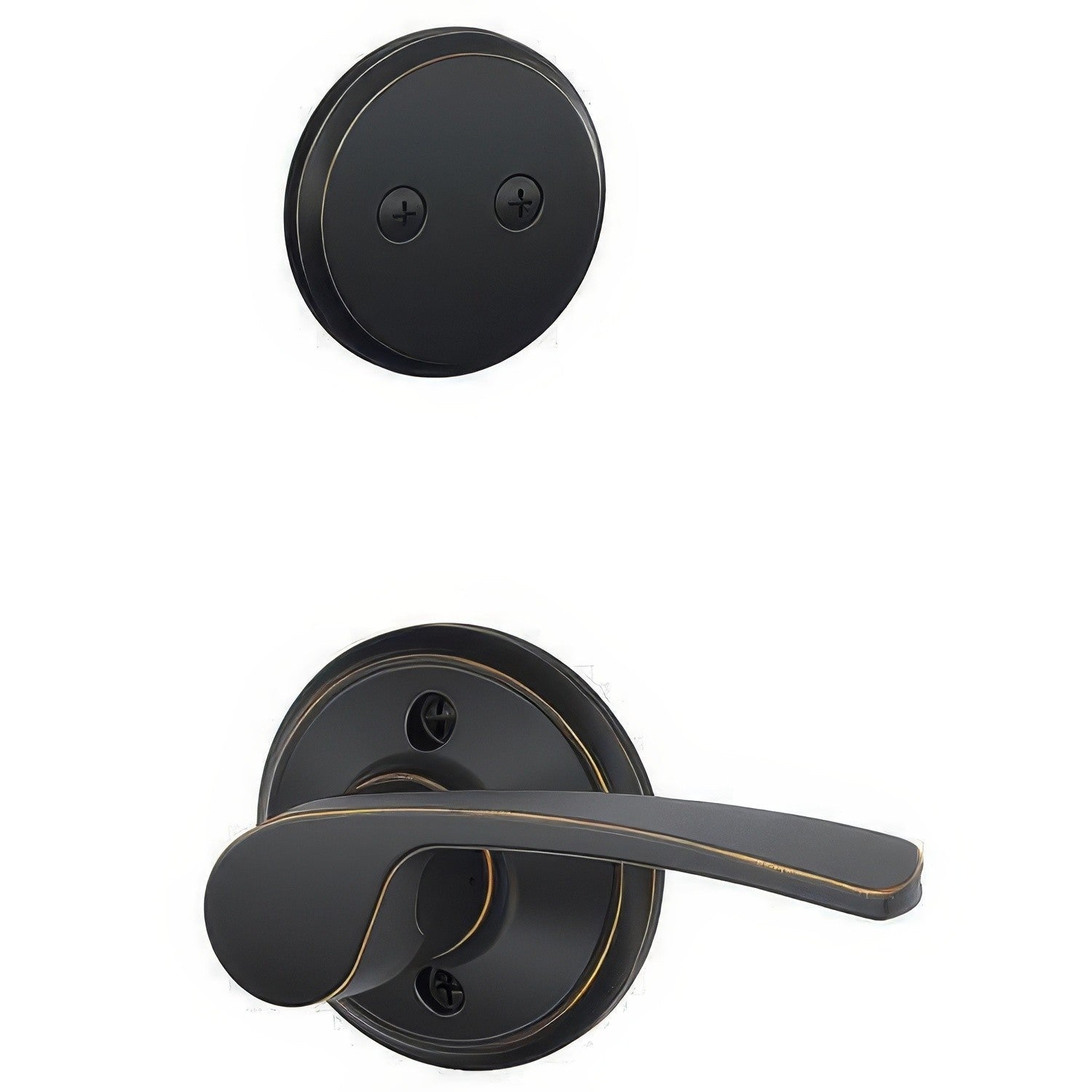 Schlage F94-MER-LH Merano Lever Left Hand Dummy Interior Pack.