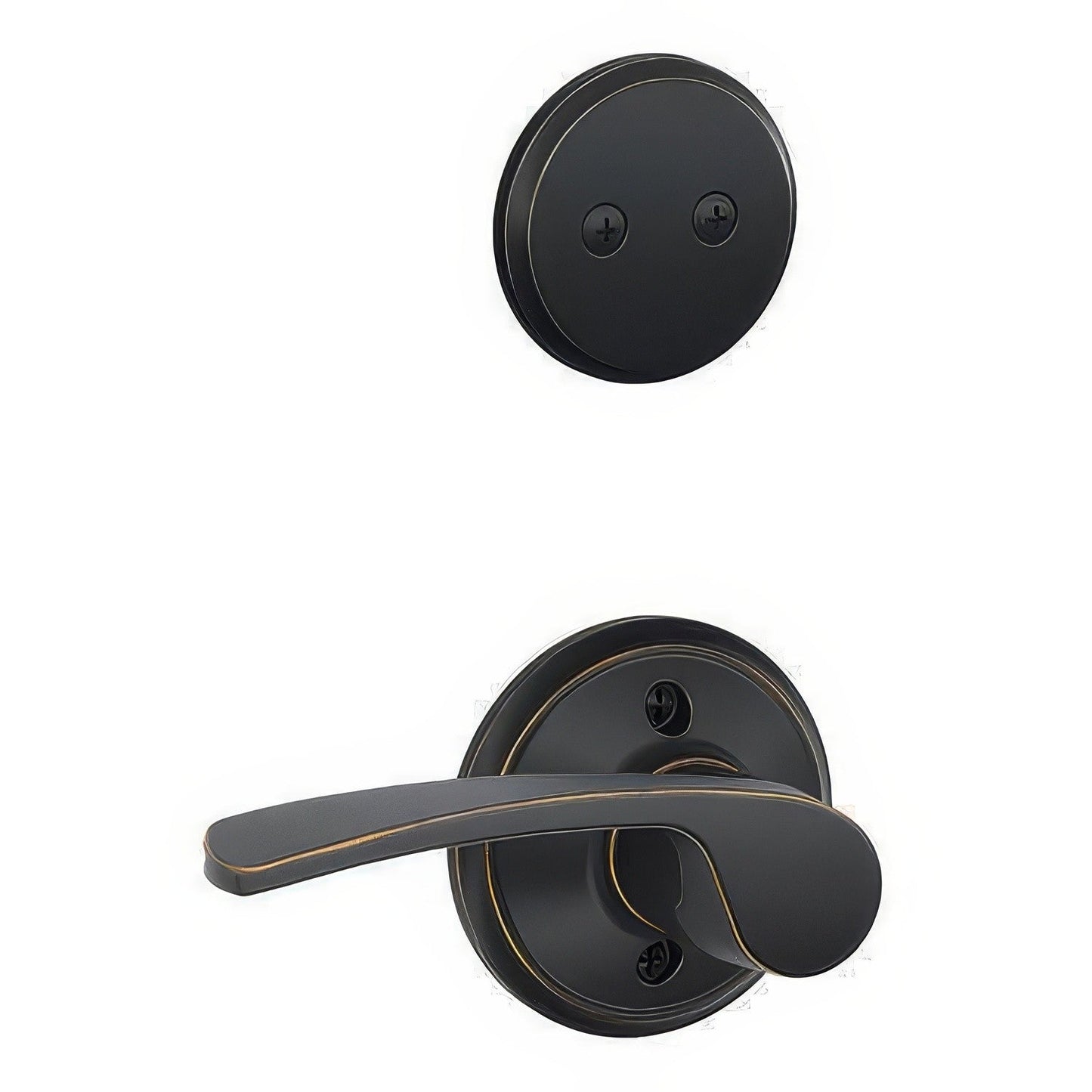 Schlage F94-MER-RH Merano Lever Right Hand Dummy Interior Pack.