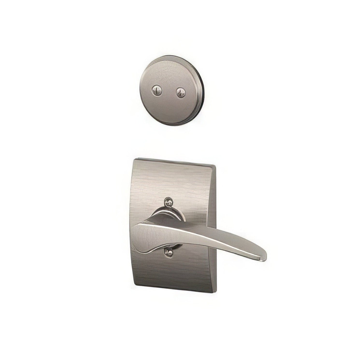 Schlage F94-MNH-CEN-RH Manhattan Lever Right Hand Dummy Interior Pack.