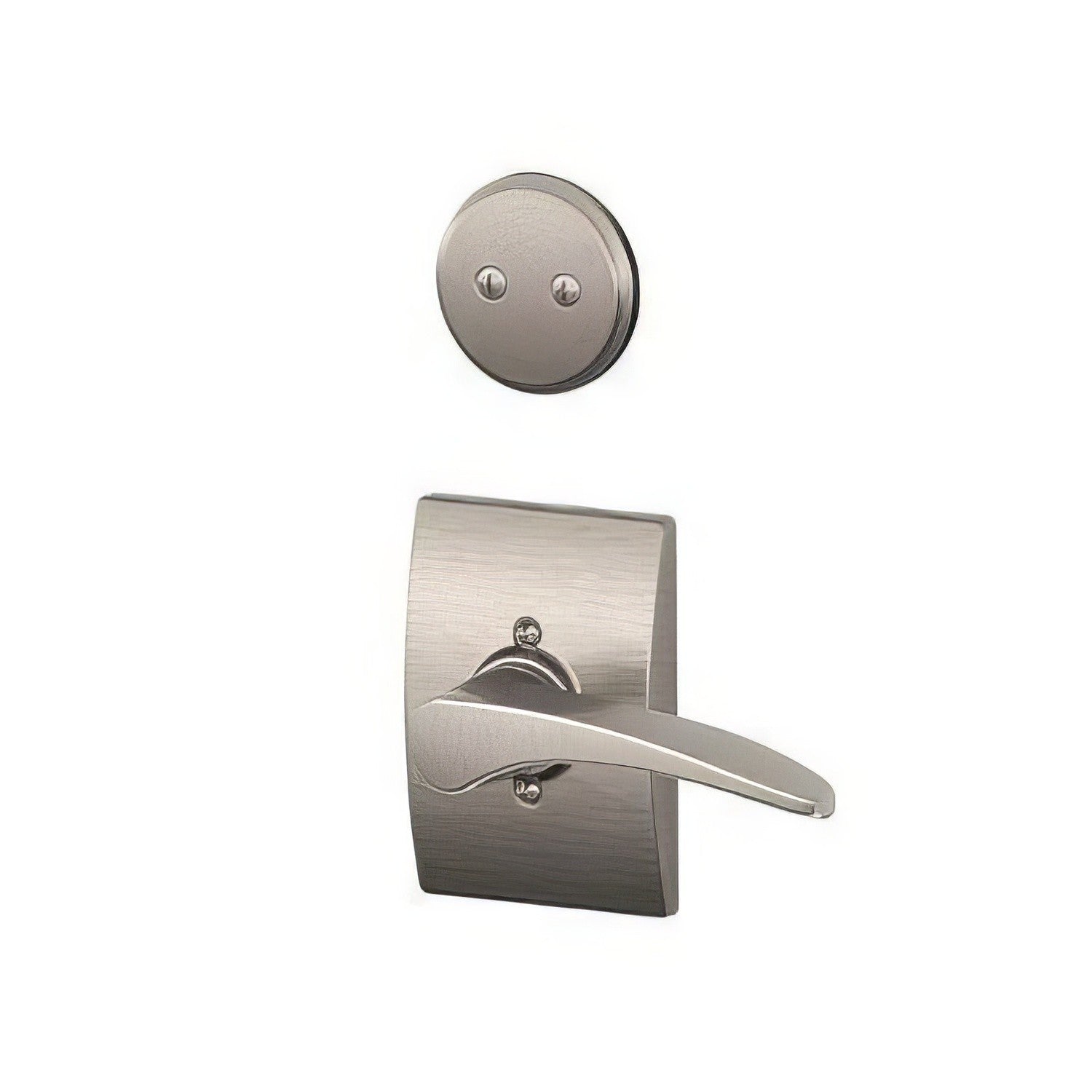 Schlage F94-MNH-CEN-RH Manhattan Lever Right Hand Dummy Interior Pack.