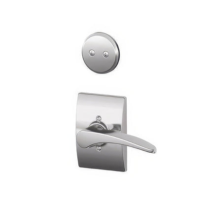 Schlage F94-MNH-CEN-RH Manhattan Lever Right Hand Dummy Interior Pack.