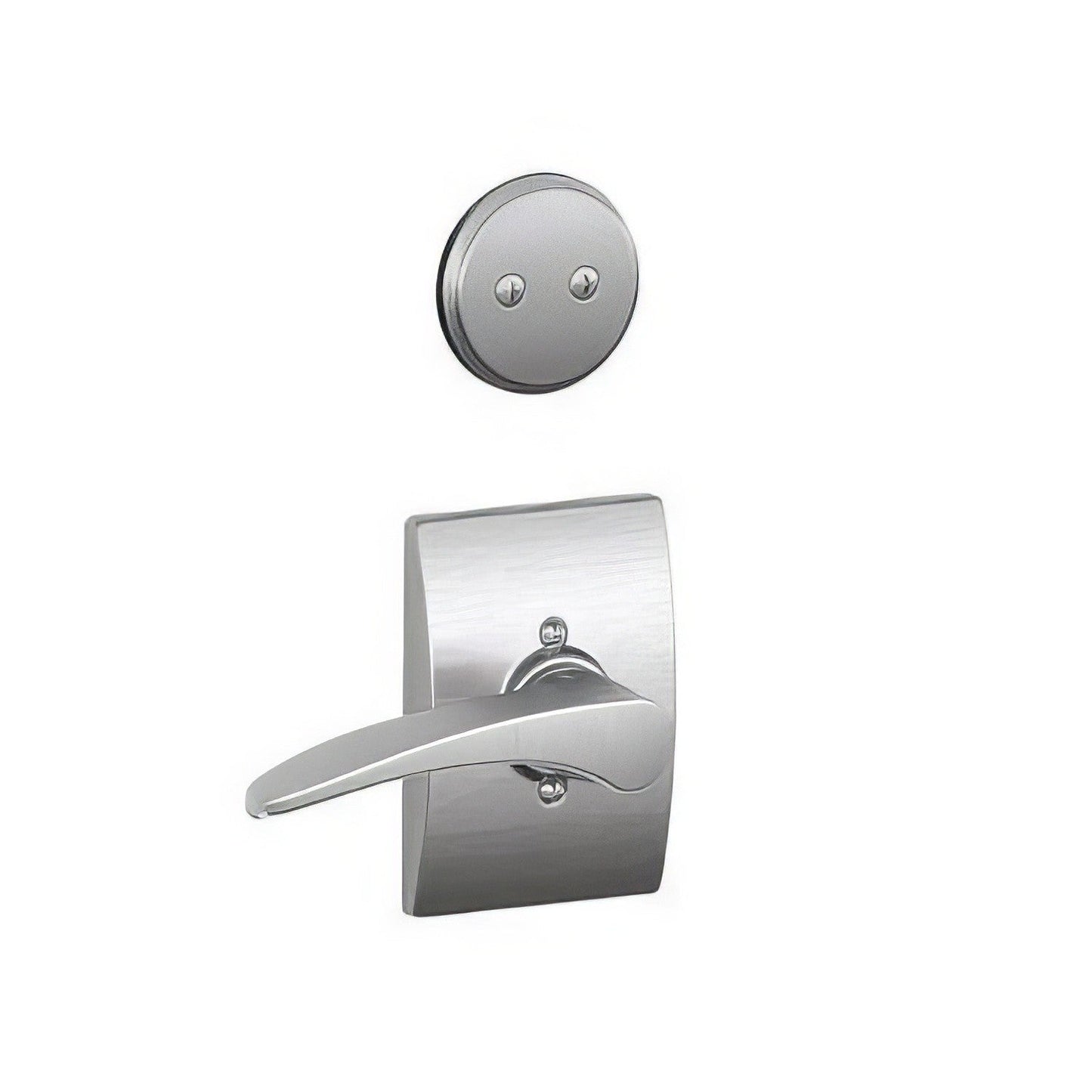 Schlage F94-MNH-CEN-LH Manhattan Lever Left Hand Dummy Interior Pack.