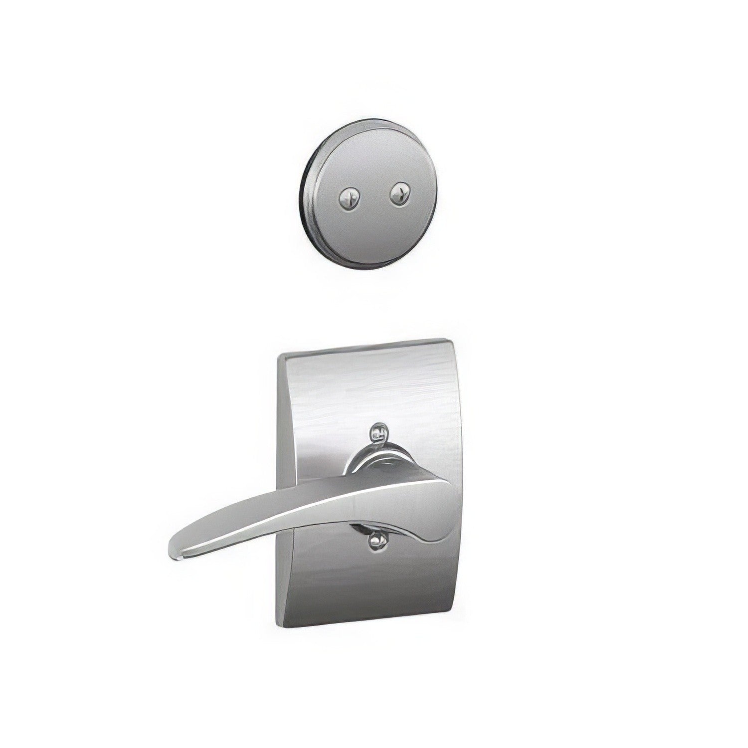 Schlage F94-MNH-CEN-LH Manhattan Lever Left Hand Dummy Interior Pack.