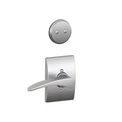 Schlage F94-MNH-CEN-LH Manhattan Lever Left Hand Dummy Interior Pack.
