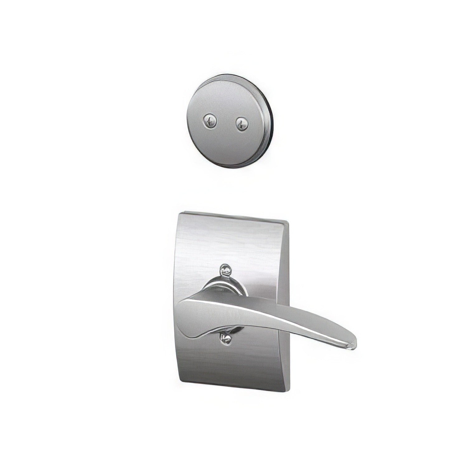 Schlage F94-MNH-CEN-RH Manhattan Lever Right Hand Dummy Interior Pack.