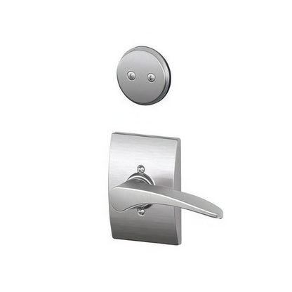 Schlage F94-MNH-CEN-RH Manhattan Lever Right Hand Dummy Interior Pack.