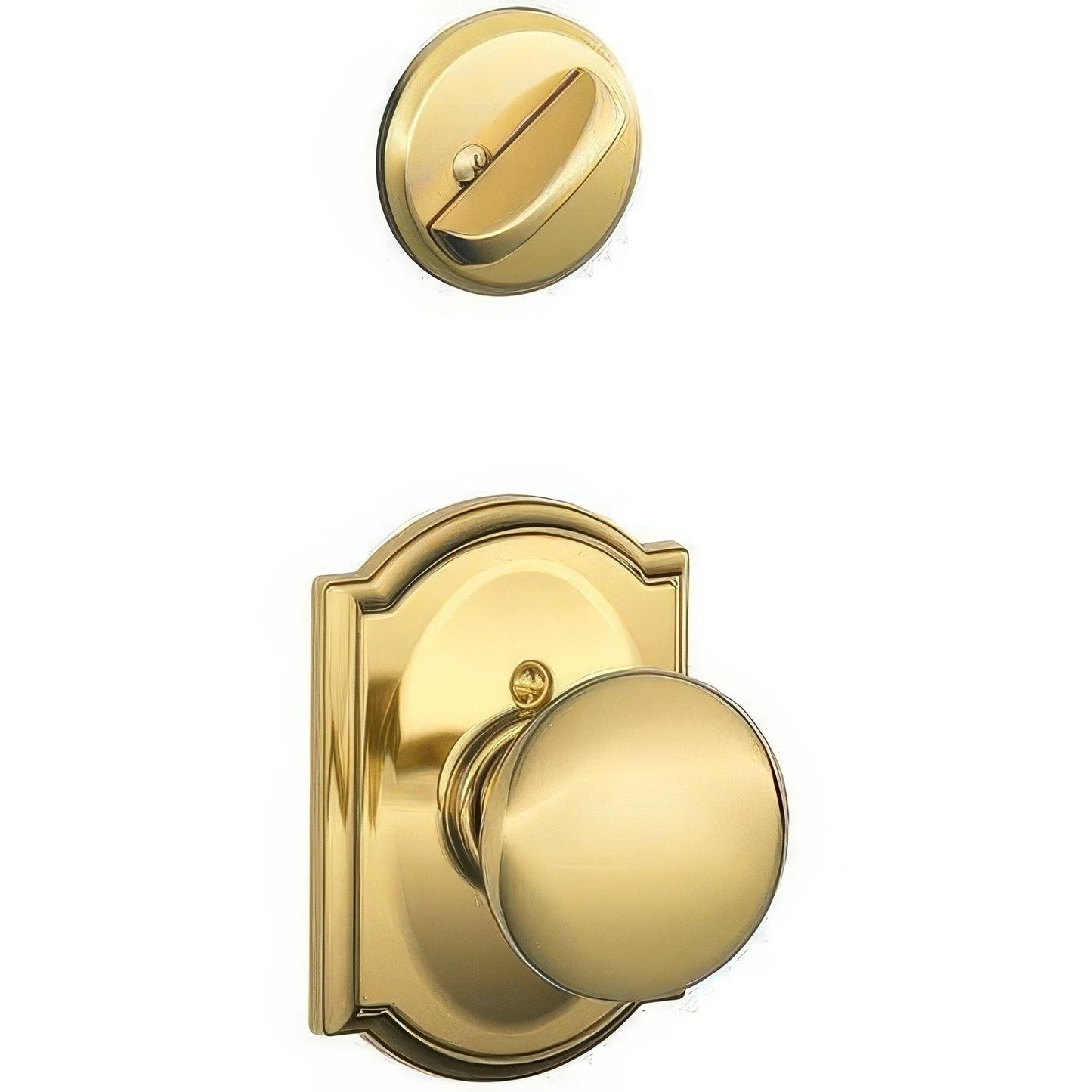 Schlage F94-PLY-CAM F-Series Plymouth Knob Dummy Interior Pack.