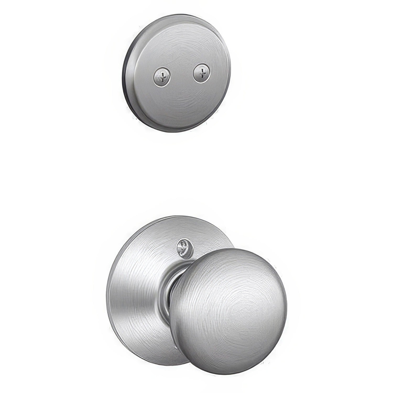 Schlage F94-PLY Plymouth Knob Dummy Interior Pack.