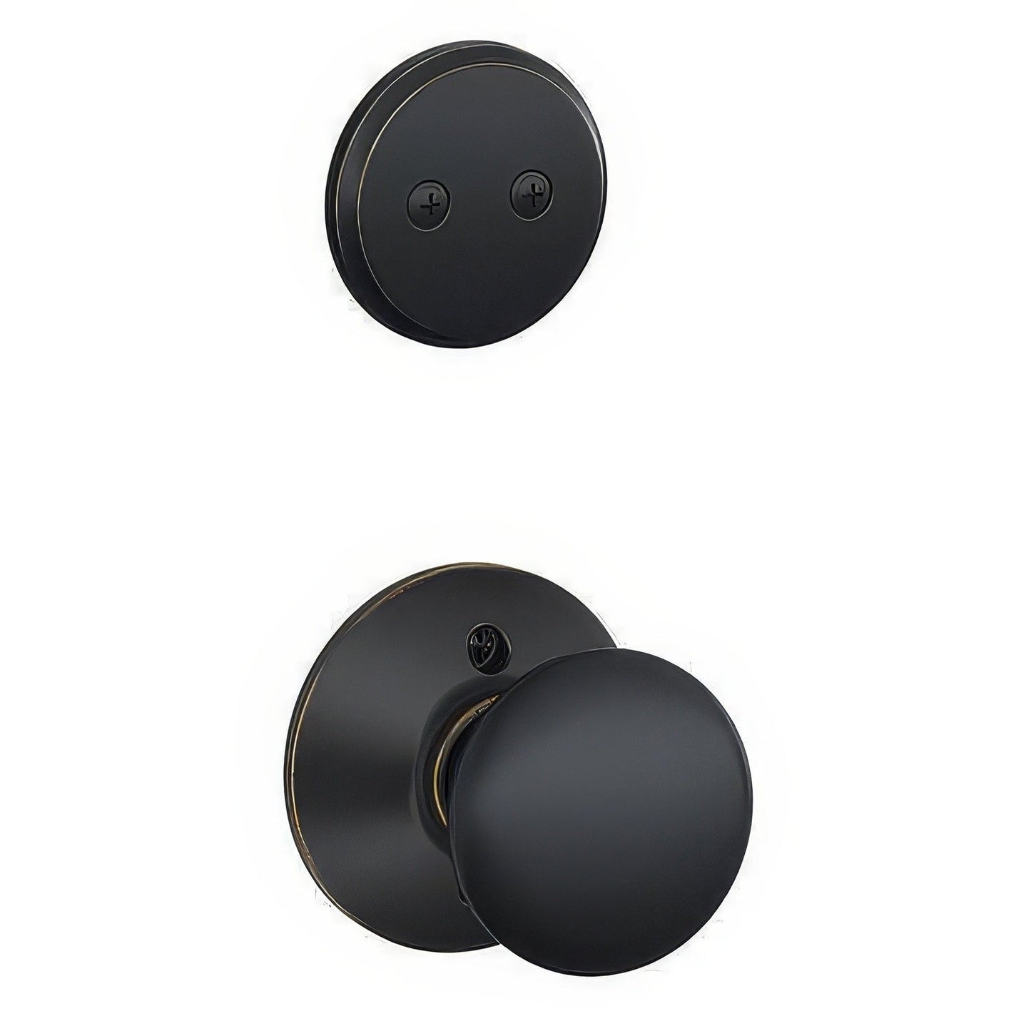 Schlage F94-PLY Plymouth Knob Dummy Interior Pack.