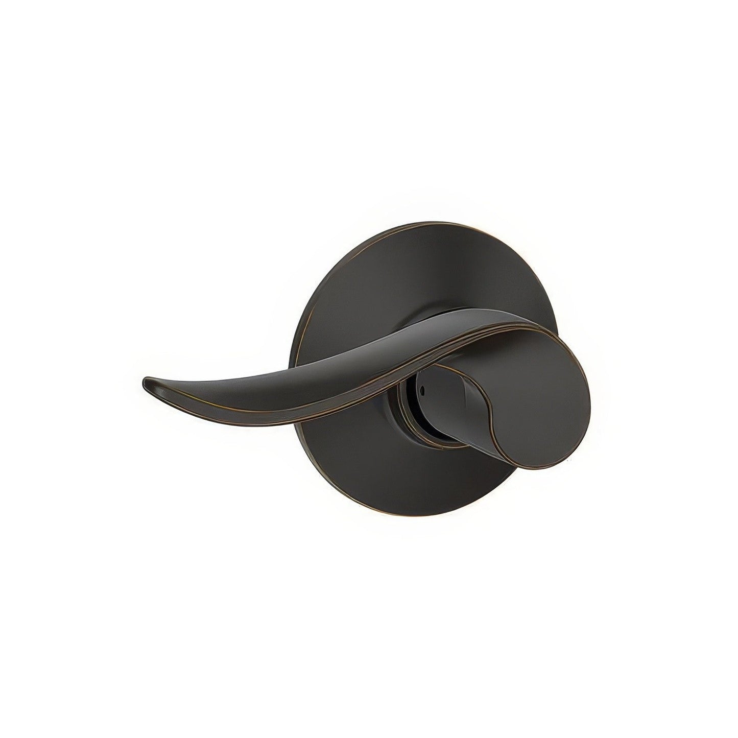 Schlage F94SAC716RH Right Hand Sacramento Lever Dummy Interior Trim Aged Bronze