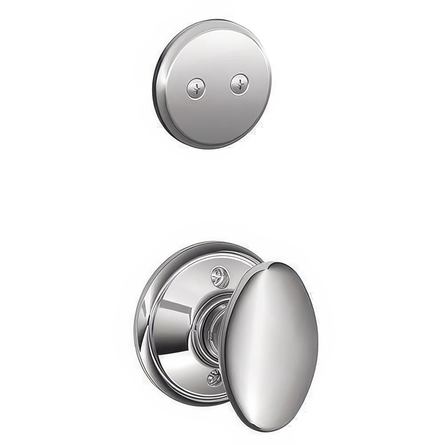 Schlage F94-SIE Siena Knob Dummy Interior Pack.