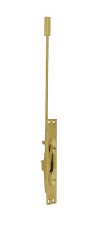 Ives FB457 Top or Bottom Manual UL Listed Flush Bolt for Metal Door 12" Rod 3/4" Throw 1-1/4" W x 6-3/4" L x 1-1/8" D Body.