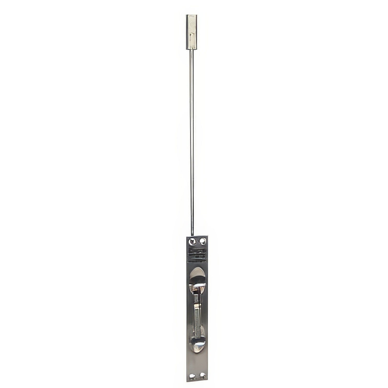Ives FB458 Manual Flush Bolt for Metal Fire Door 12" Rod and 3/4" Throw.