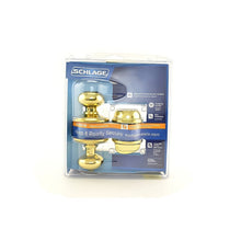 Schlage FB50GEO Georgian Knob Combo Pack