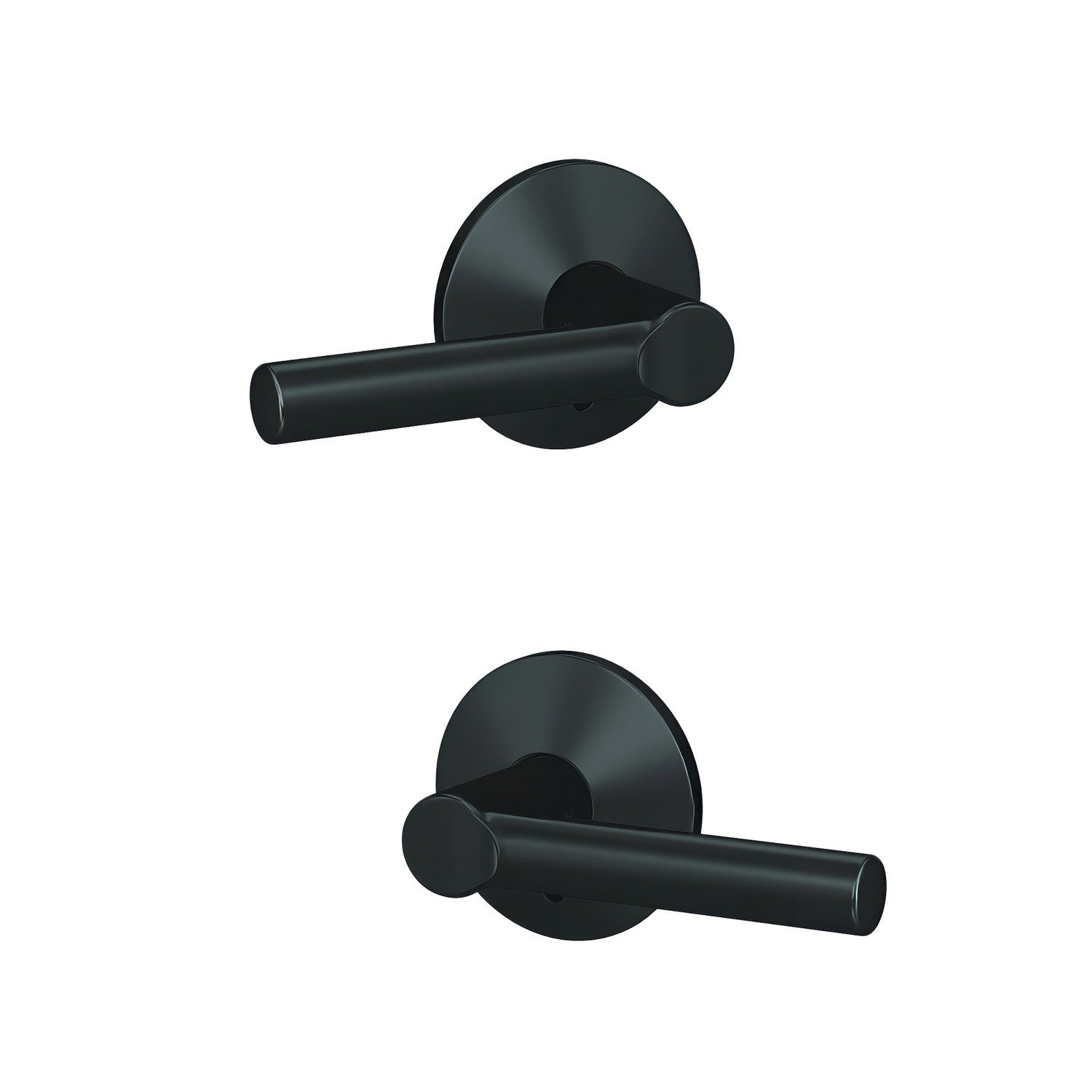 Schlage FC172BRW-KIN Broadway Lever with Kinsler Rose Non Turning Double Dummy