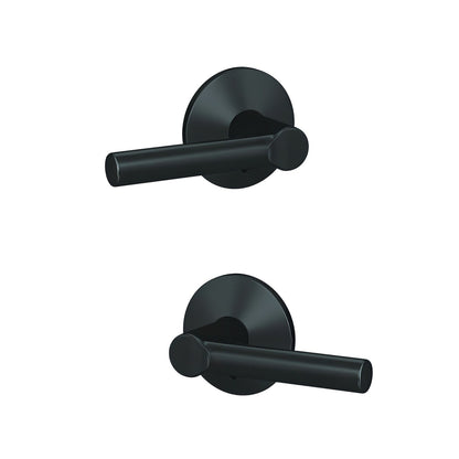 Schlage FC172BRW-KIN Broadway Lever with Kinsler Rose Non Turning Double Dummy