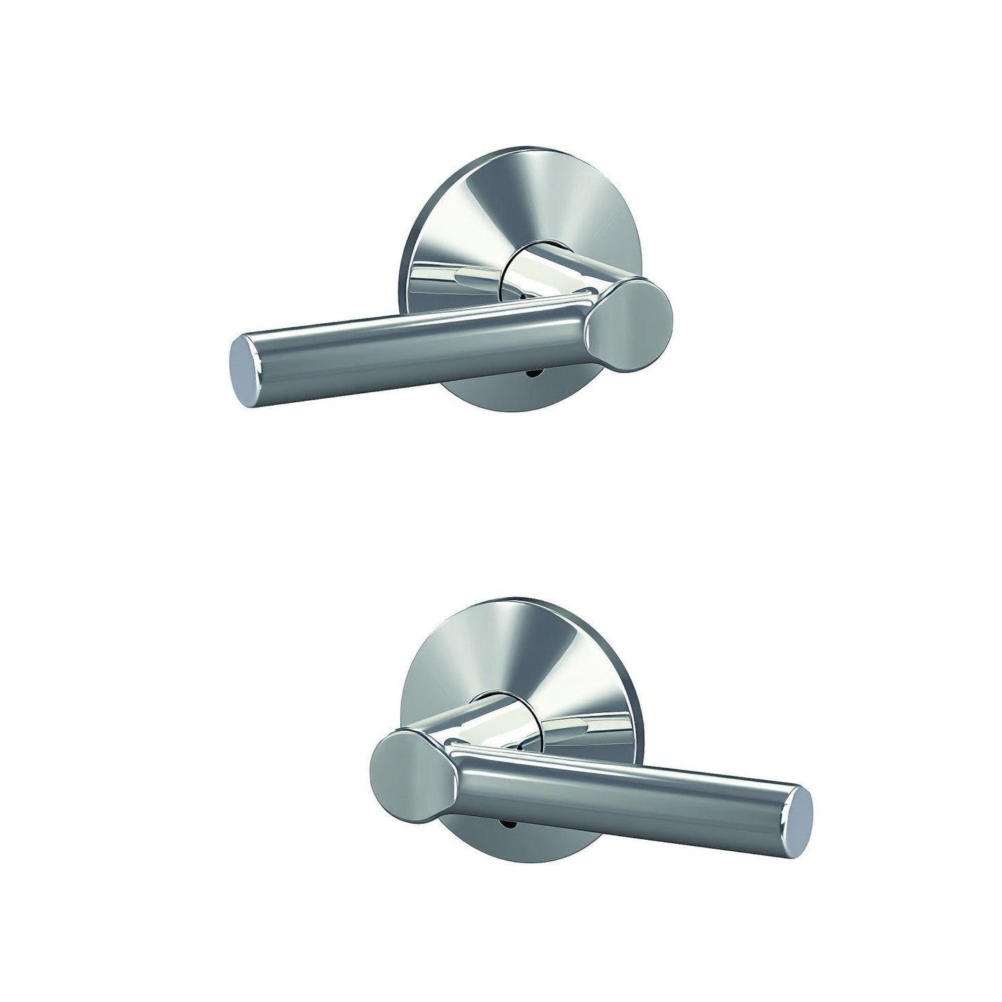 Schlage FC172BRW-KIN Broadway Lever with Kinsler Rose Non Turning Double Dummy