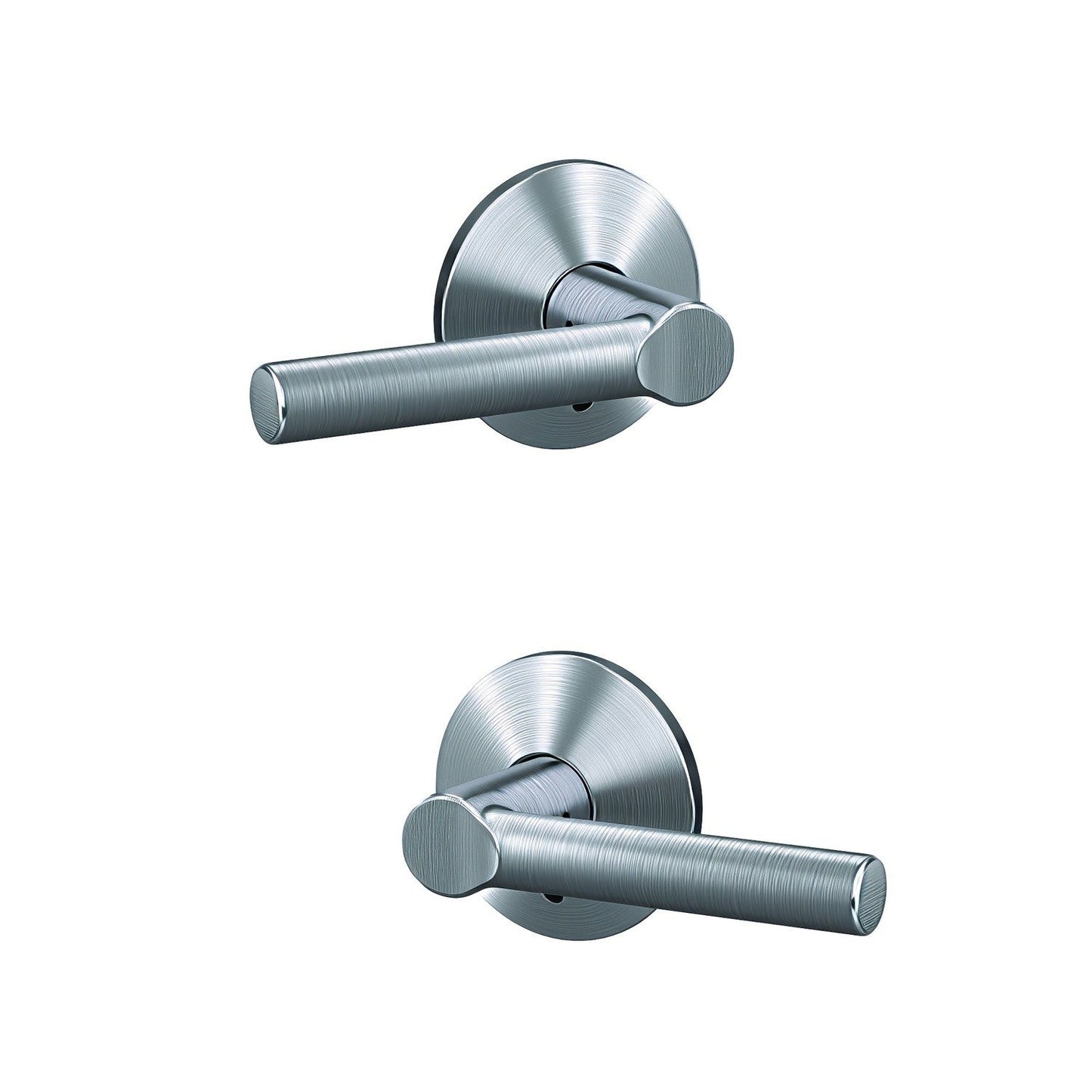 Schlage FC172BRW-KIN Broadway Lever with Kinsler Rose Non Turning Double Dummy