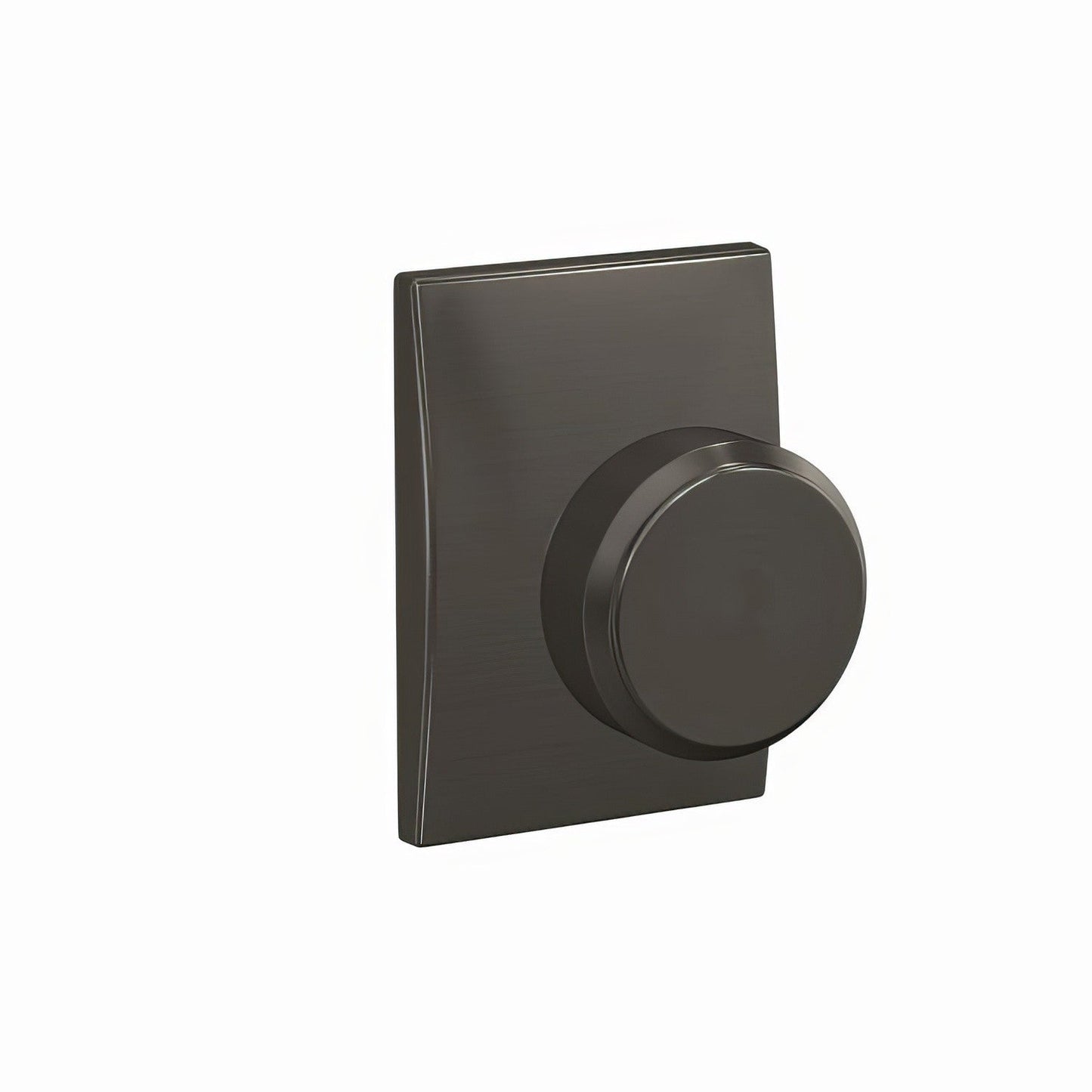 Schlage FC172-BWE-CEN Bowery Two-Sided Dummy Door Knob