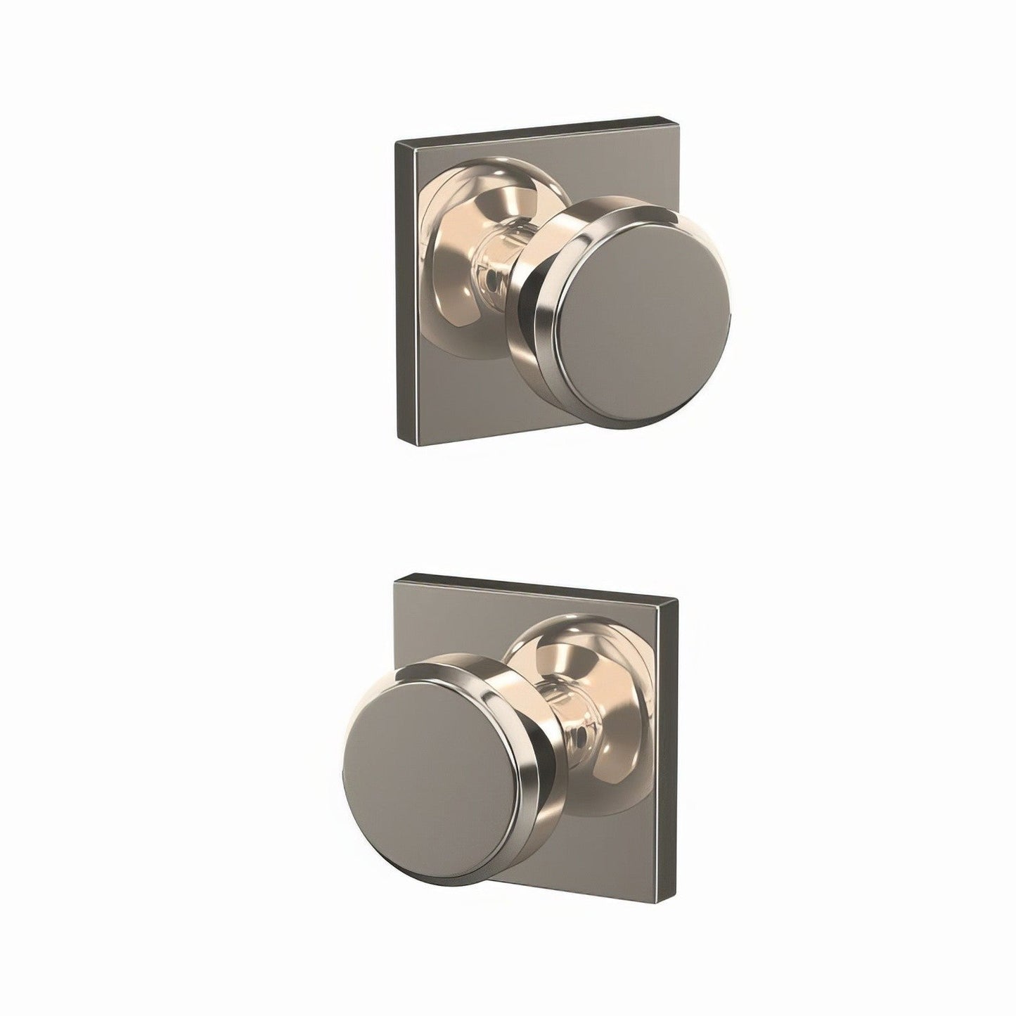 Schlage FC172-BWE-COL Bowery Two-Sided Dummy Door Knob