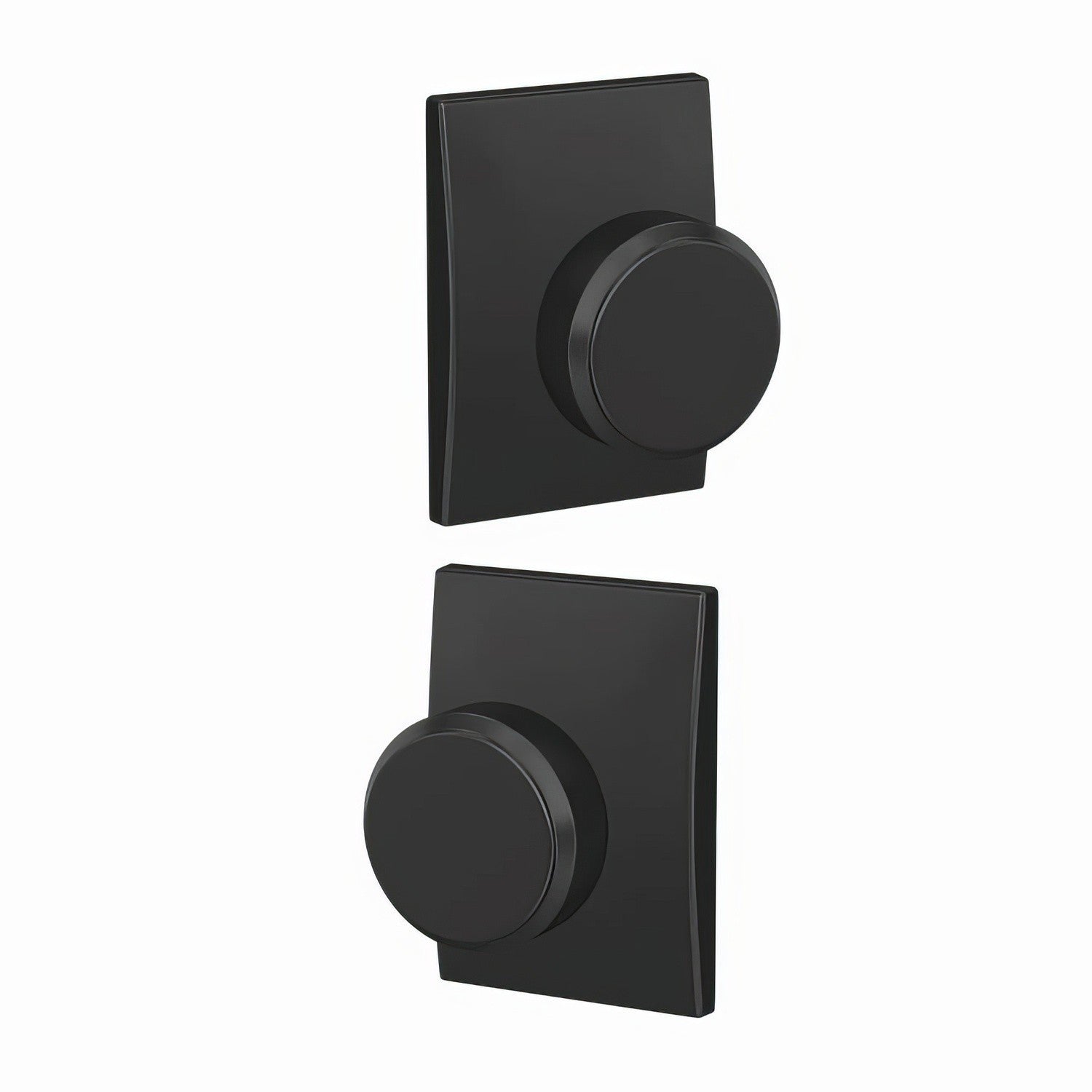 Schlage FC172-BWE-CEN Bowery Two-Sided Dummy Door Knob