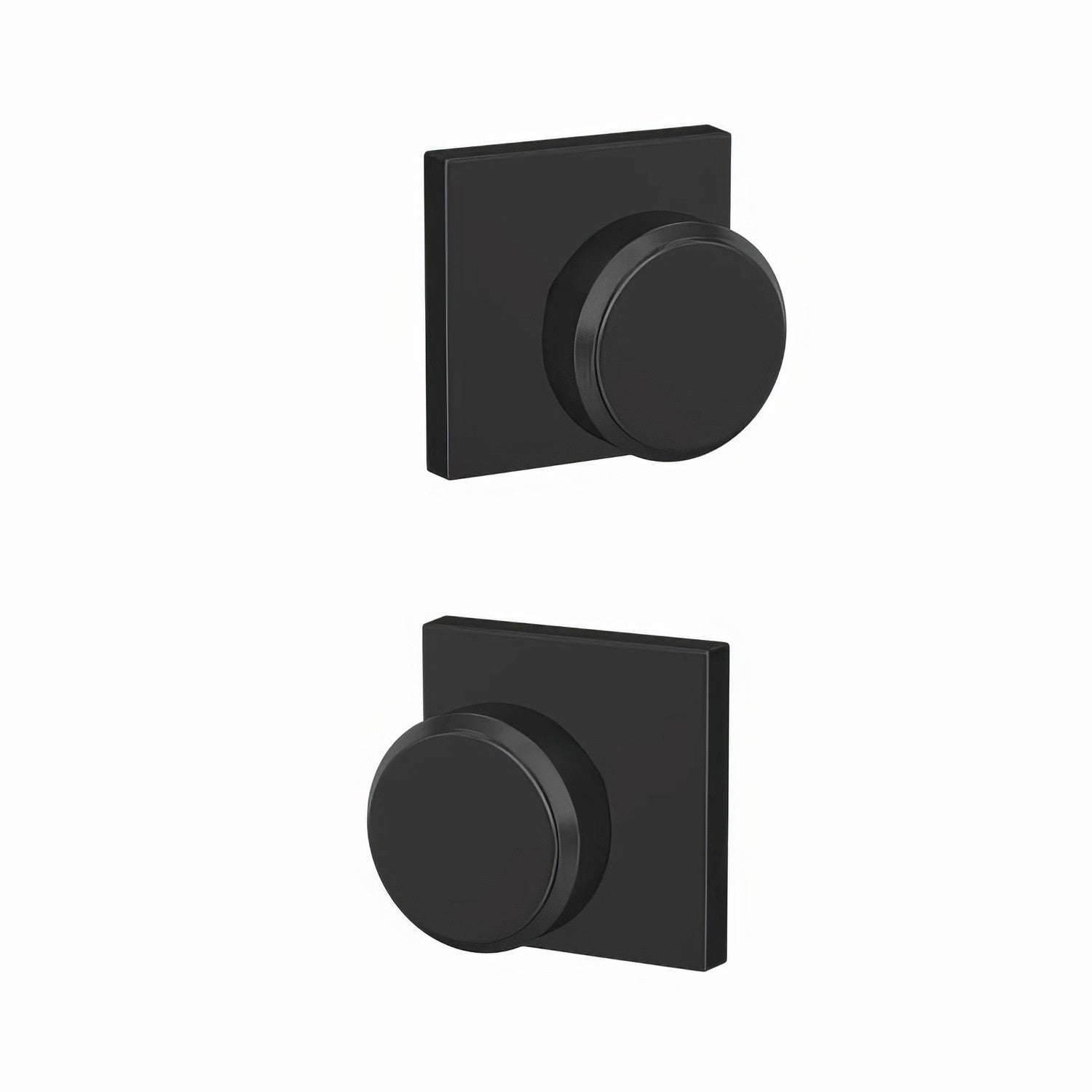 Schlage FC172-BWE-COL Bowery Two-Sided Dummy Door Knob.