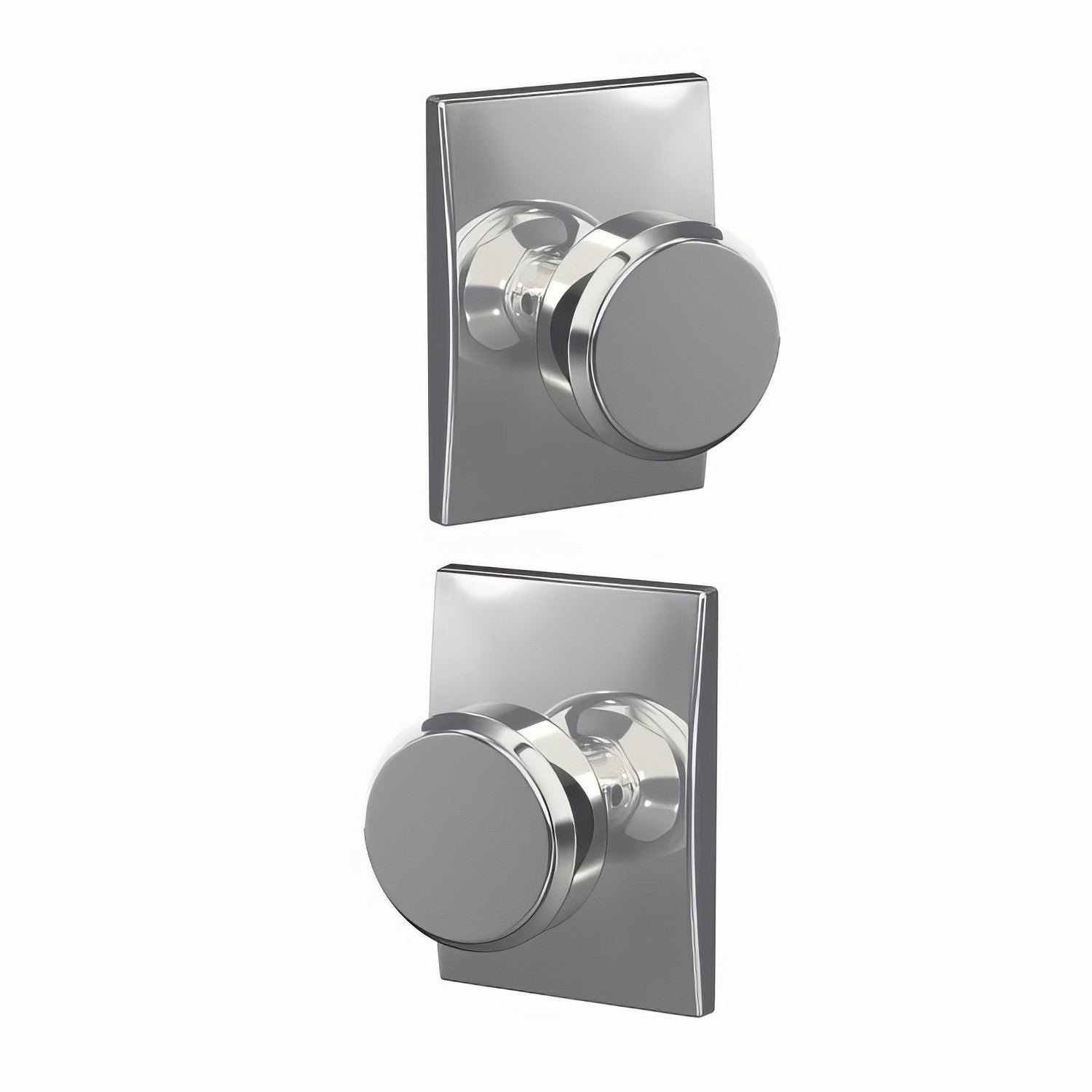 Schlage FC172-BWE-CEN Bowery Two-Sided Dummy Door Knob