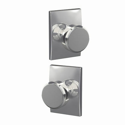 Schlage FC172-BWE-CEN Bowery Two-Sided Dummy Door Knob