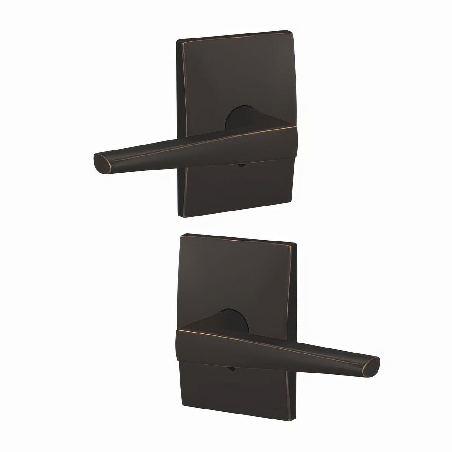 Schlage FC172-ELR-CEN Eller Two-Sided Dummy Door Lever.