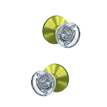 Schlage FC172HOB-KIN Hobson with Kinsler Rose Pair of Dummy Door Knobs.
