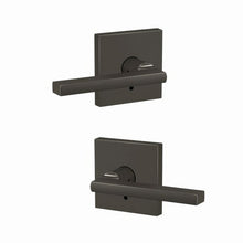 Schlage FC172LAT-COL Latitude with Collins Rose Pair of Dummy Door Levers