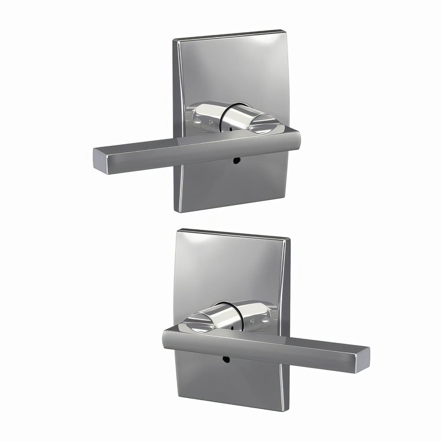 Schlage FC172-LAT-CEN Two-Sided Latitude Dummy Door Lever