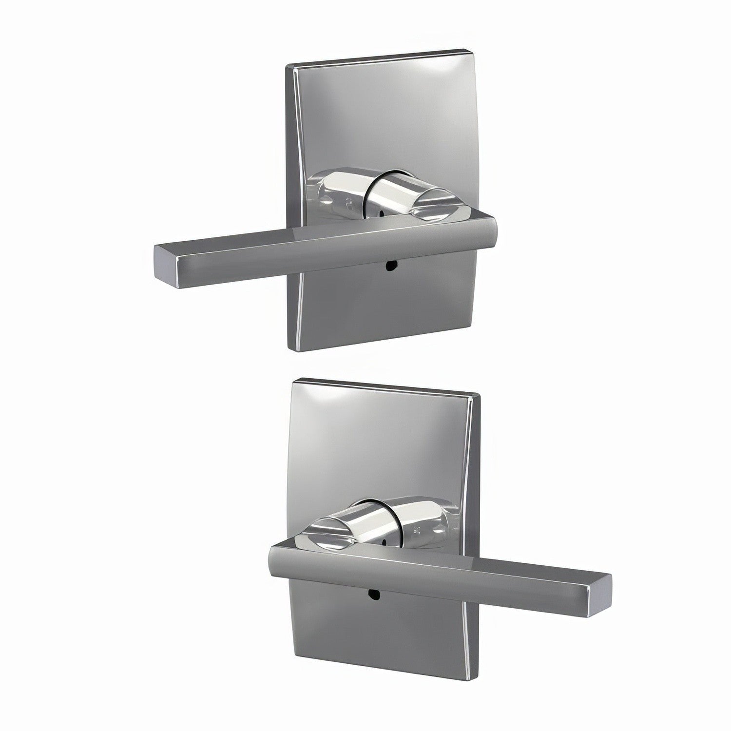 Schlage FC172-LAT-CEN Two-Sided Latitude Dummy Door Lever