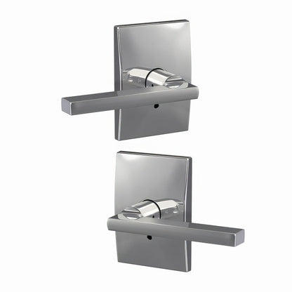 Schlage FC172-LAT-CEN Two-Sided Latitude Dummy Door Lever